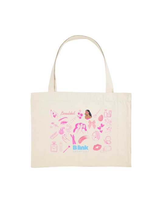 B.link canvas tote bag (pink)